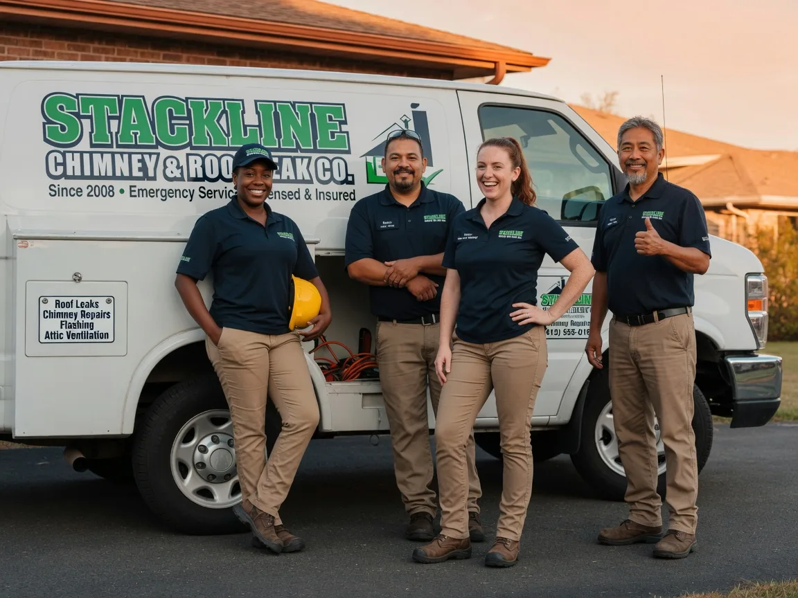 Chimney flashing repair company in Montclair, CA